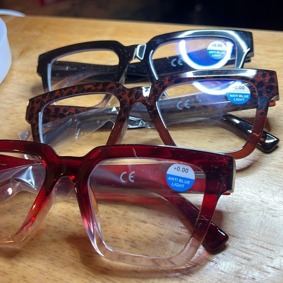 3 Pair Kokobin Non-Prescription Glasses - Picture 3 of 4